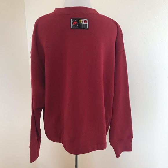 NWT Nike Fleece Crew Sweatshirt - Picture 7 of 7